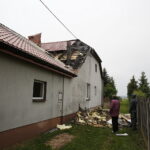 19.05.2018 Suków. Pożar budynku mieszkalnego / Jarosław Kubalski / Radio Kielce