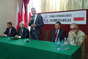 Kazimierza. Spotkanie z posłem Arkadiuszem Mularczykiem / Kamil Włosowicz / Radio Kielce