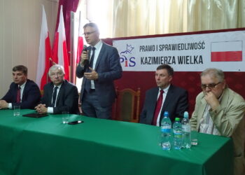 Kazimierza. Spotkanie z posłem Arkadiuszem Mularczykiem / Kamil Włosowicz / Radio Kielce