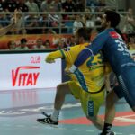 Pierwszy mecz finału PGNiG Superligi piłkarzy ręcznych: Orlen Wisła Płock - PGE Vive Kielce / Krzysztof Bujnowicz / Radio Kielce