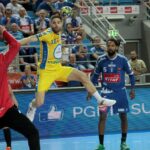 Pierwszy mecz finału PGNiG Superligi piłkarzy ręcznych: Orlen Wisła Płock - PGE Vive Kielce / Krzysztof Bujnowicz / Radio Kielce