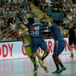 Pierwszy mecz finału PGNiG Superligi piłkarzy ręcznych: Orlen Wisła Płock - PGE Vive Kielce / Krzysztof Bujnowicz / Radio Kielce