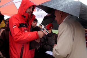 Skrzelczyce w gminie Pierzchnica. Program "Interwencja" / Krzysztof Bujnowicz / Radio Kielce