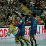 Pierwszy mecz finału PGNiG Superligi piłkarzy ręcznych: Orlen Wisła Płock - PGE Vive Kielce / Krzysztof Bujnowicz / Radio Kielce