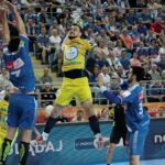 Pierwszy mecz finału PGNiG Superligi piłkarzy ręcznych: Orlen Wisła Płock - PGE Vive Kielce / Krzysztof Bujnowicz / Radio Kielce