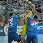 Pierwszy mecz finału PGNiG Superligi piłkarzy ręcznych: Orlen Wisła Płock - PGE Vive Kielce / Krzysztof Bujnowicz / Radio Kielce