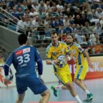Pierwszy mecz finału PGNiG Superligi piłkarzy ręcznych: Orlen Wisła Płock - PGE Vive Kielce / Krzysztof Bujnowicz / Radio Kielce