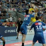 Pierwszy mecz finału PGNiG Superligi piłkarzy ręcznych: Orlen Wisła Płock - PGE Vive Kielce / Krzysztof Bujnowicz / Radio Kielce