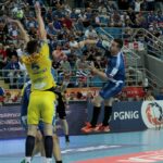 Pierwszy mecz finału PGNiG Superligi piłkarzy ręcznych: Orlen Wisła Płock - PGE Vive Kielce / Krzysztof Bujnowicz / Radio Kielce
