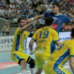 Pierwszy mecz finału PGNiG Superligi piłkarzy ręcznych: Orlen Wisła Płock - PGE Vive Kielce / Krzysztof Bujnowicz / Radio Kielce