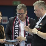 Finał Pucharu Polski piłkarzy ręcznych: PGE Vive Kielce - Azoty Puławy. Bertus Servaas / Krzysztof Bujnowicz / Radio Kielce