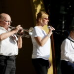 Koncert „Witaj Jutrzenko Majowa” w parku im. Stanisława Staszica. Grupa Rozmaryn / Marzena Mąkosa / Radio Kielce