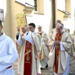 Bazylika Katedralna. Msza rozpoczynająca uroczystości 227. rocznicy uchwalenia Konstytucji 3 Maja / Marzena Mąkosa / Radio Kielce