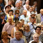 Bazylika Katedralna. Msza rozpoczynająca uroczystości 227. rocznicy uchwalenia Konstytucji 3 Maja / Marzena Mąkosa / Radio Kielce