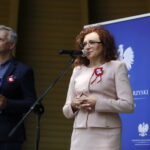 Piknik z okazji uroczystości 227. rocznicy uchwalenia Konstytucji 3 Maja. Na zdjęciu: Agata Wojtyszek - wojewoda świętokrzyski / Marzena Mąkosa / Radio Kielce