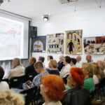 Wernisaż prac Kiki Szaszkiewiczowej „Obrazy Szydełkiem Malowane” w Instytucie Kultury Spotkania i Dialogu przy ul. Planty 7 / Marzena Mąkosa / Radio Kielce