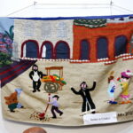 Wernisaż prac Kiki Szaszkiewiczowej „Obrazy Szydełkiem Malowane” w Instytucie Kultury Spotkania i Dialogu przy ul. Planty 7 / Marzena Mąkosa / Radio Kielce