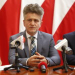 Konferencja dotycząca organizacji 16 Świętokrzyskich Dni Profilaktyki. Krzysztof Słoń - senator RP / Marzena Mąkosa / Radio Kielce