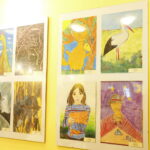 Wręczenie nagród i prezentacja prac z konkursu plastycznego "Z literaturą wśród zwierząt" w Miejskiej Bibliotece Publicznej na ulicy Jana Nowaka - Jeziorańskiego / Marzena Mąkosa / Radio Kielce