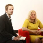 Spotkanie promocyjne książki: "Zapisy terroru. Okupacja niemiecka w dystrykcie radomskim". Ewa Kołomańska  / Marzena Mąkosa / Radio Kielce