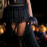 Pokaz mody na Zamku Królewskim w Chęcinach. XX jubileuszowy Festiwal Off Fashion / Marzena Mąkosa / Radio Kielce