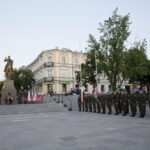 Uroczysty capstrzyk upamiętniający 83. rocznicę śmierci Marszałka Józefa Piłsudskiego / Marzena Mąkosa / Radio Kielce