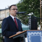 Uroczysty capstrzyk upamiętniający 83. rocznicę śmierci Marszałka Józefa Piłsudskiego / Marzena Mąkosa / Radio Kielce