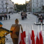 Uroczysty capstrzyk upamiętniający 83. rocznicę śmierci Marszałka Józefa Piłsudskiego / Marzena Mąkosa / Radio Kielce