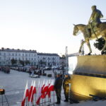 Uroczysty capstrzyk upamiętniający 83. rocznicę śmierci Marszałka Józefa Piłsudskiego / Marzena Mąkosa / Radio Kielce