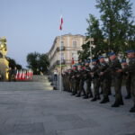 Uroczysty capstrzyk upamiętniający 83. rocznicę śmierci Marszałka Józefa Piłsudskiego / Marzena Mąkosa / Radio Kielce