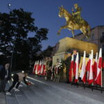 Uroczysty capstrzyk upamiętniający 83. rocznicę śmierci Marszałka Józefa Piłsudskiego / Marzena Mąkosa / Radio Kielce