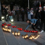 Uroczysty capstrzyk upamiętniający 83. rocznicę śmierci Marszałka Józefa Piłsudskiego / Marzena Mąkosa / Radio Kielce