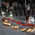 Uroczysty capstrzyk upamiętniający 83. rocznicę śmierci Marszałka Józefa Piłsudskiego / Marzena Mąkosa / Radio Kielce