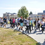 Bieg studentów przez Kampus Uniwersytetu Jana Kochanowskiego w Kielcach / Marzena Mąkosa / Radio Kielce