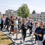 Bieg studentów przez Kampus Uniwersytetu Jana Kochanowskiego w Kielcach / Marzena Mąkosa / Radio Kielce