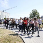 Bieg studentów przez Kampus Uniwersytetu Jana Kochanowskiego w Kielcach / Marzena Mąkosa / Radio Kielce