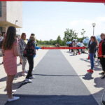 Bieg studentów przez Kampus Uniwersytetu Jana Kochanowskiego w Kielcach / Marzena Mąkosa / Radio Kielce