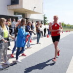 Bieg studentów przez Kampus Uniwersytetu Jana Kochanowskiego w Kielcach / Marzena Mąkosa / Radio Kielce