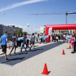 Bieg studentów przez Kampus Uniwersytetu Jana Kochanowskiego w Kielcach / Marzena Mąkosa / Radio Kielce