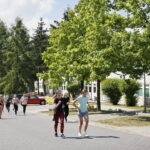 Bieg studentów przez Kampus Uniwersytetu Jana Kochanowskiego w Kielcach / Marzena Mąkosa / Radio Kielce