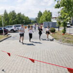 Bieg studentów przez Kampus Uniwersytetu Jana Kochanowskiego w Kielcach / Marzena Mąkosa / Radio Kielce