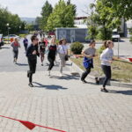 Bieg studentów przez Kampus Uniwersytetu Jana Kochanowskiego w Kielcach / Marzena Mąkosa / Radio Kielce