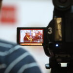 Konferencja prasowa dotycząca spektaklu "Umrzeć ze śmiechu" / Marzena Mąkosa / Radio Kielce