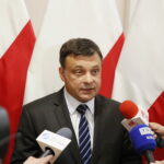 Konferencja konsultacyjna dotycząca Polityki Surowcowej Państwa. Mariusz Orion Jędrysek - Sekretarz Stanu w Ministerstwie Środowiska / Marzena Mąkosa / Radio Kielce