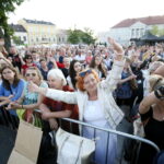 Uwielbienie na kieleckim Rynku / Marzena Mąkosa / Radio Kielce