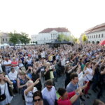 Uwielbienie na kieleckim Rynku / Marzena Mąkosa / Radio Kielce