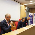 „Racja stanu Polski w Europie”. Dialog Obywatelski z udziałem dr Marka Prawdy, Dyrektora Przedstawicielstwa Komisji Europejskiej w Polsce. Na zdjęciu: dr Bartłomiej Zapała - redaktor Radia Kielce / Marzena Mąkosa / Radio Kielce