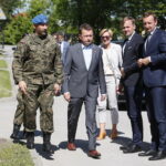 Minister obrony narodowej Mariusz Błaszczak w jednostce CPdMZ / Marzena Mąkosa / Radio Kielce