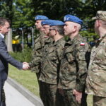 Minister obrony narodowej Mariusz Błaszczak w jednostce CPdMZ / Marzena Mąkosa / Radio Kielce