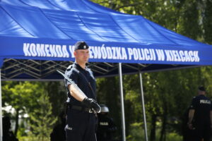 Dzień Otwarty Komendy Wojewódzkiej Policji / Marzena Mąkosa / Radio Kielce